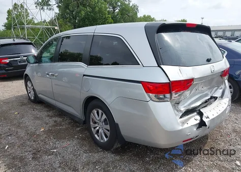 2014 Honda Odyssey Ex z USA, uszkodzony, nr VIN 5FNRL5H44EB090510